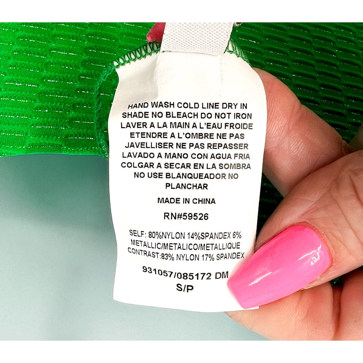 BECCA Women's Luxe Evelynn Plunge One Piece Swimsuit Small Emerald Green NWT