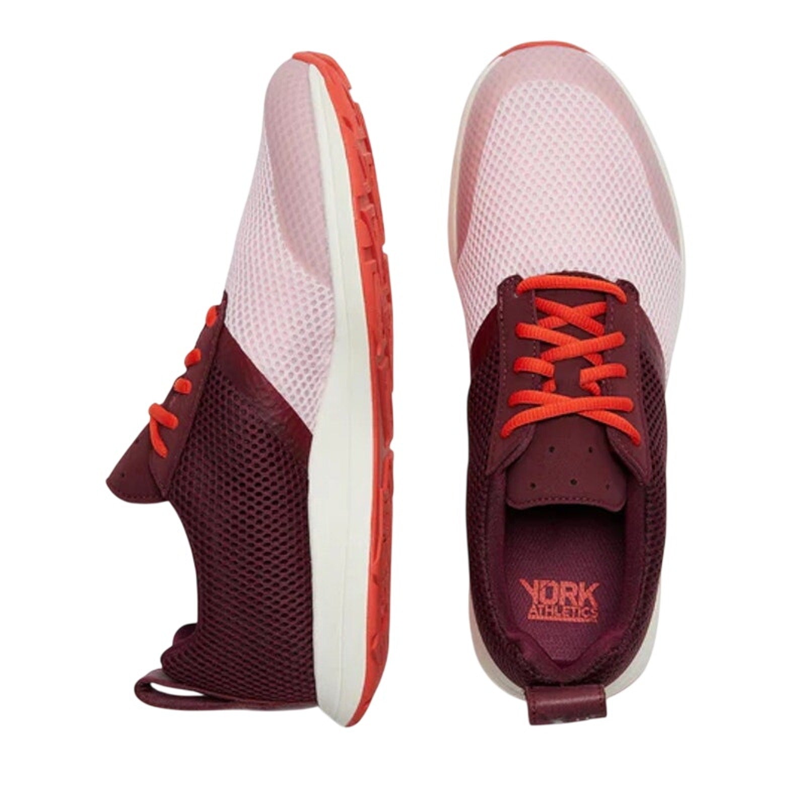 YORK Athletics MENS The Henry Runner Sneakers Size 11 Magenta Pink Casual NIB