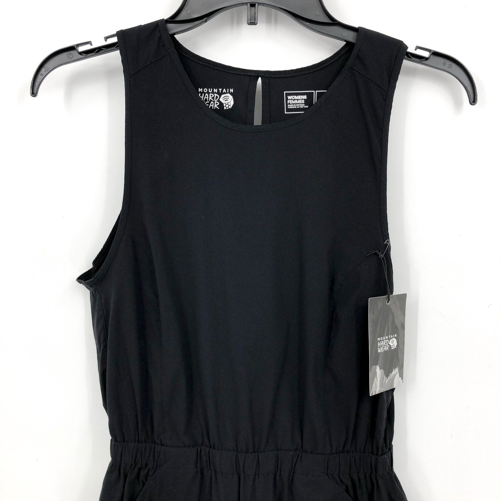 MOUNTAIN HARDWEAR Women's Dynama2 Tank Dress XS Black Water Repellant NWT
