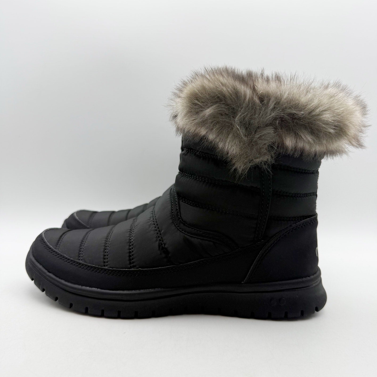 Ryka Womens Suzy Winter Boots US 5.5 M EU 35.5 Black Water Repellent NIB