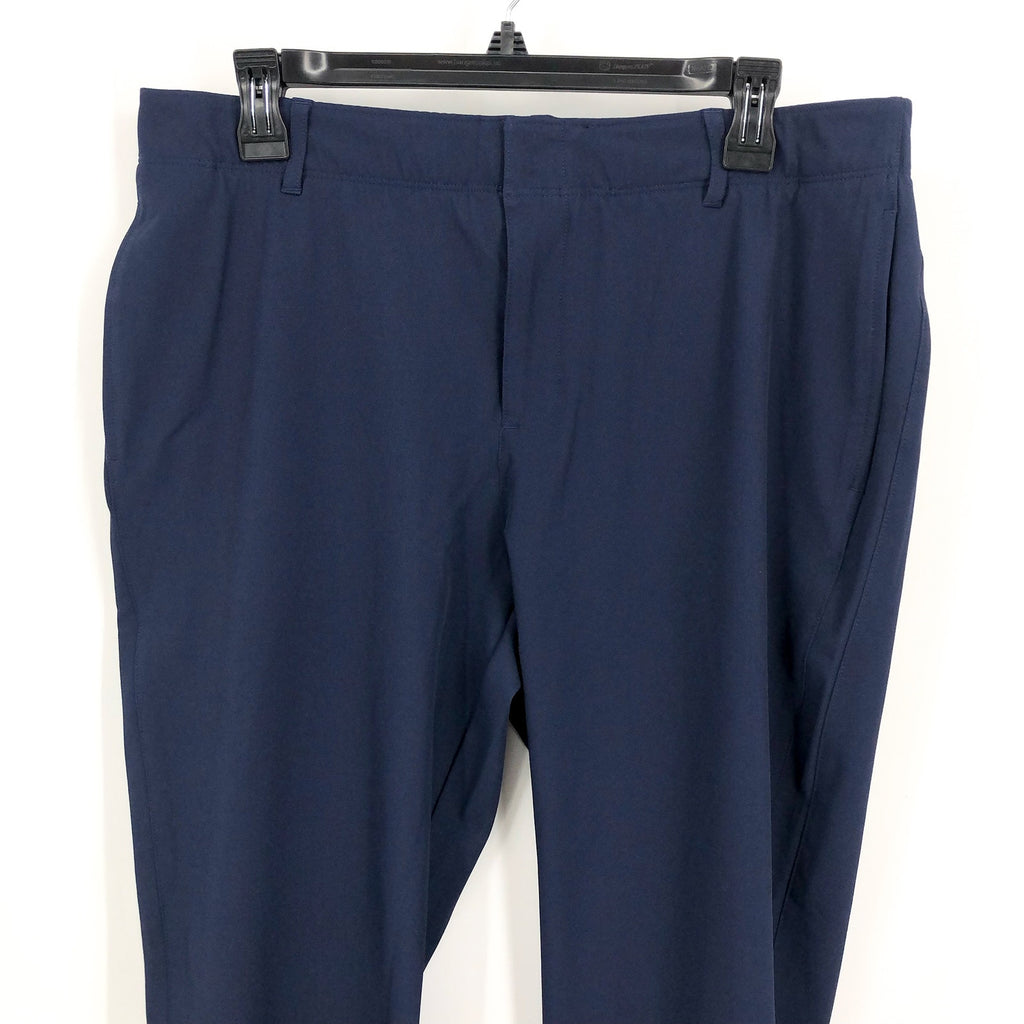 UNDER ARMOUR Women's UA Drive Pants Size 12 Navy Blue Golf Performance NWT