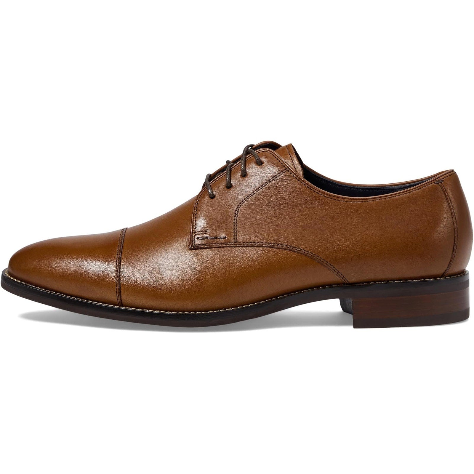 Cole Haan Mens Lenox Hill Cap Oxford Shoes US 15 M Brown Leather Split Toe NIB