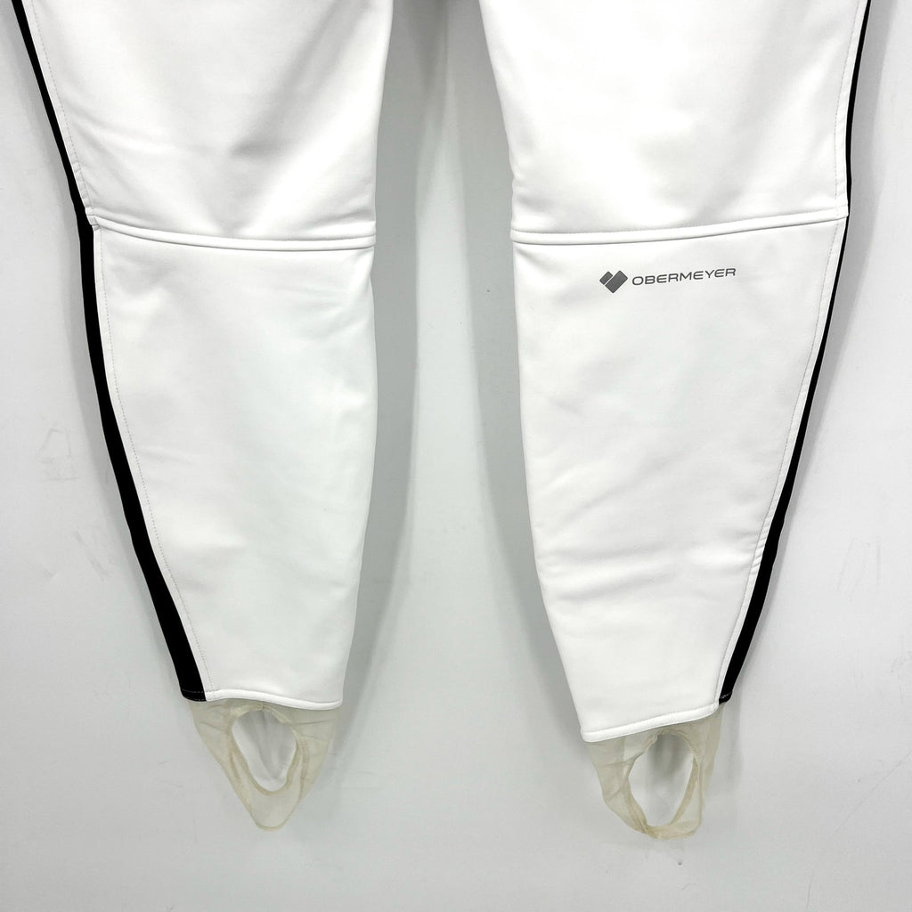 Obermeyer Womens Jinks ITB Softshell Ski Pants Size 14 White Waterproof NWT