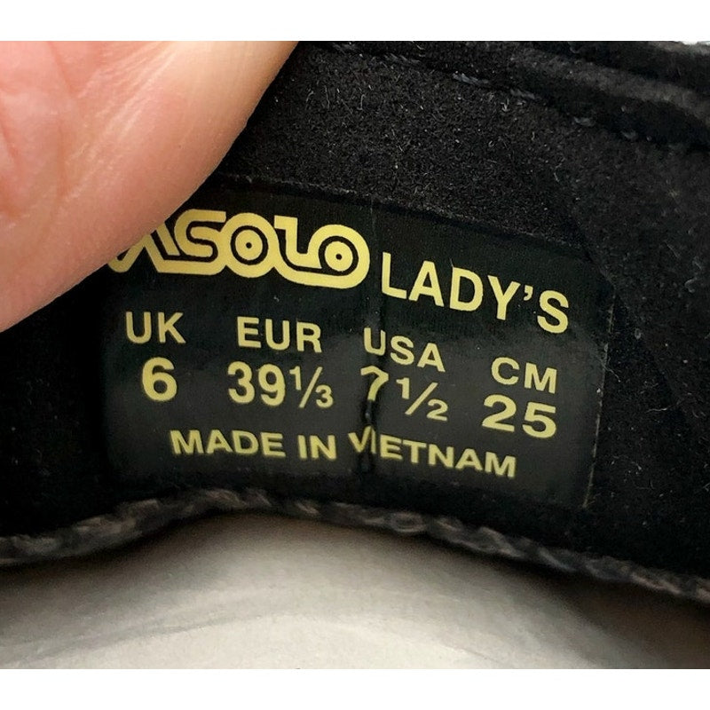 ASOLO Womens Tahoe GTX Running Sneakers US 7.5 Black Athletic Waterproof NIB