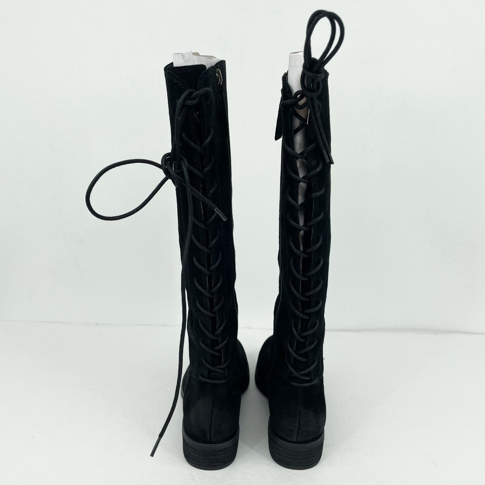 Sofft Womens Sharnell II Knee High Boot US 8 M EU 39 Black Suede Waterproof NWOB
