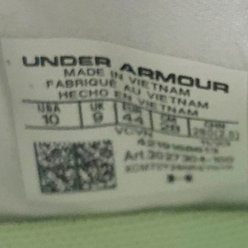 Under Armour Men Highlight MC 2.0 High Top Football Cleats Size 10 White NWOB