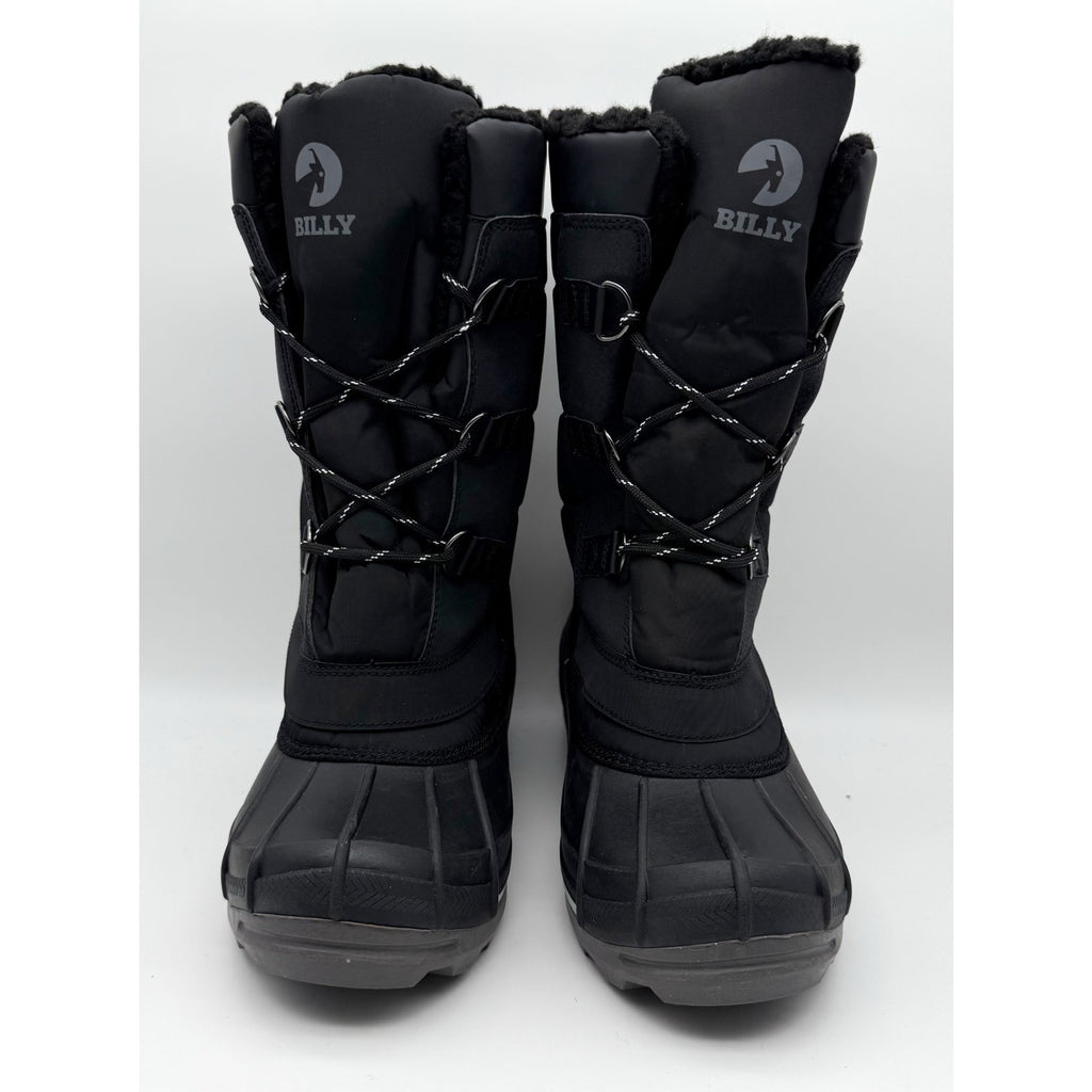 BILLY Footwear Kids Ice II Snow Boots US 7 M EU 39 Black Water Resistant NIB
