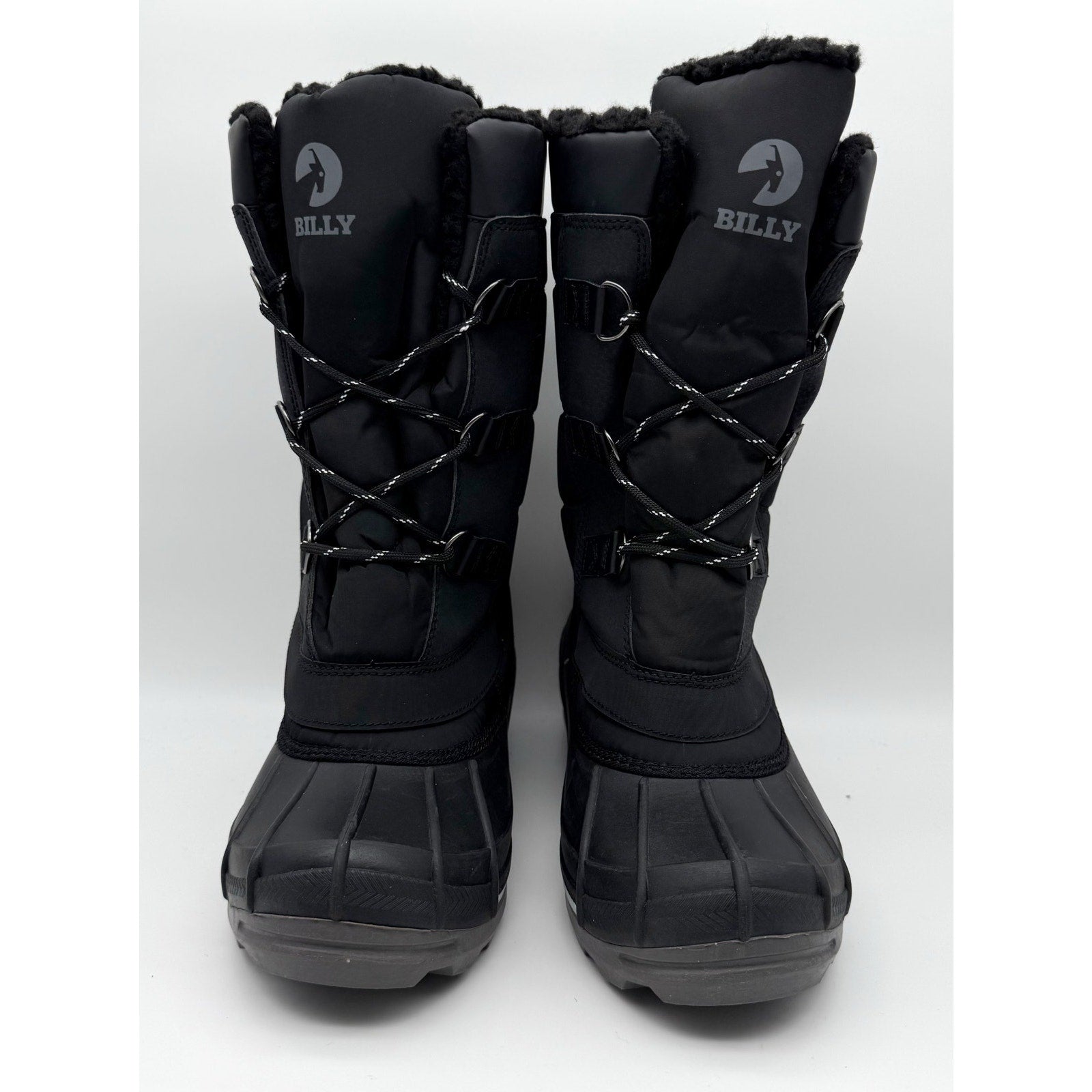 BILLY Footwear Kids Ice II Snow Boots US 7 M EU 39 Black Water Resistant NIB