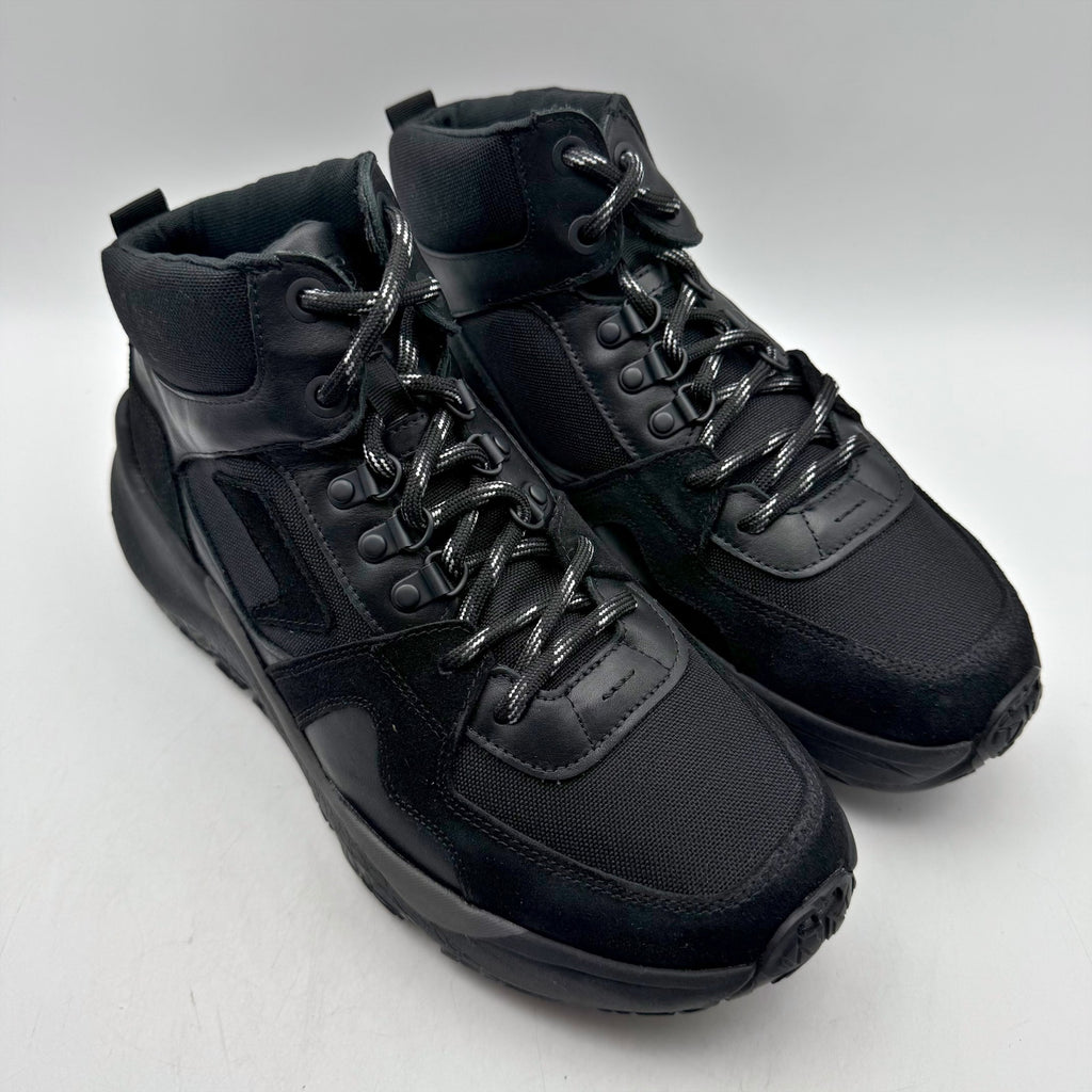 SAS Mens Hi Country-Y Hiking Boots 9 M Black Cast Iron Lace Up Lightweight NIB