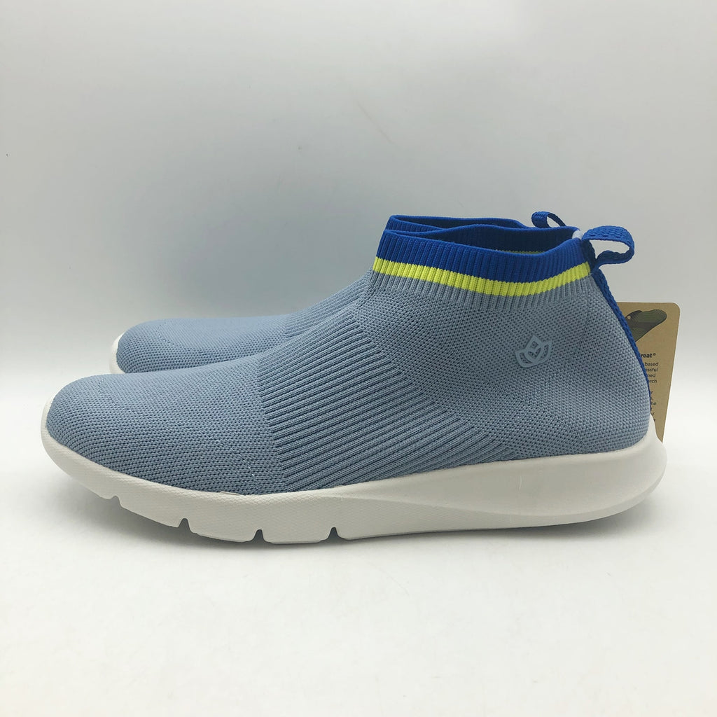 Spenco Waco Womens Pure Love Knit Casual Sneaker Size 5 Fog Blue Slip On NIB