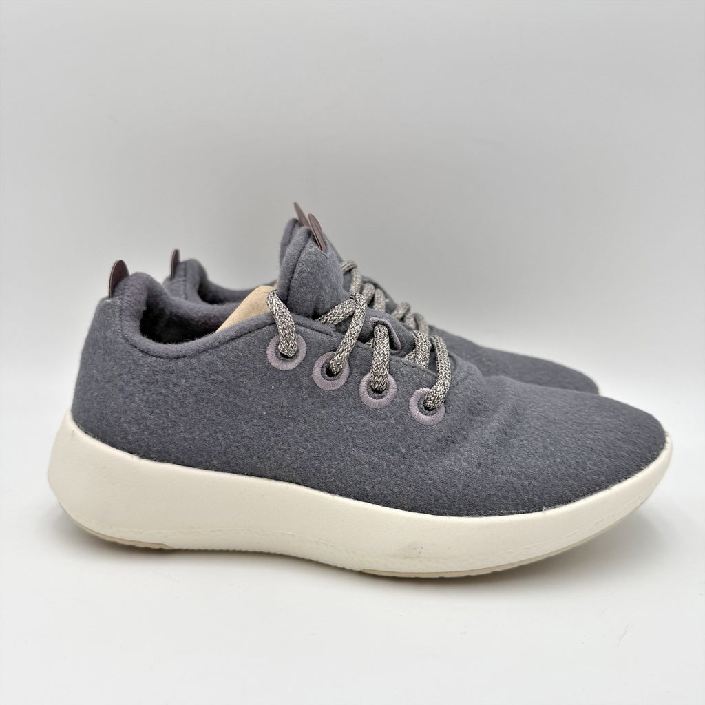 AllBirds Womens Wool Runner Mizzle Casual Sneakers US 6 Grey Water Repellent NIB