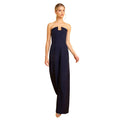 BLACK HALO Women's Lena Jumpsuit Size 2 Navy Blue Strapless NWT