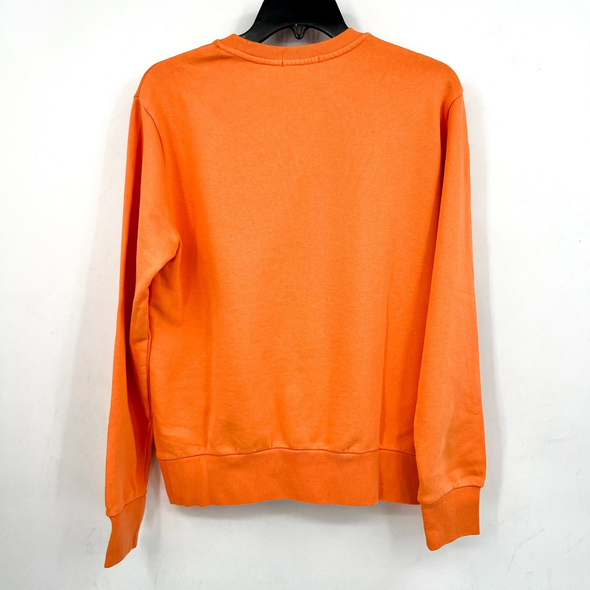 POLO RALPH LAUREN Men's Loopback Fleece Sweatshirt Small Orange Crewneck NWT