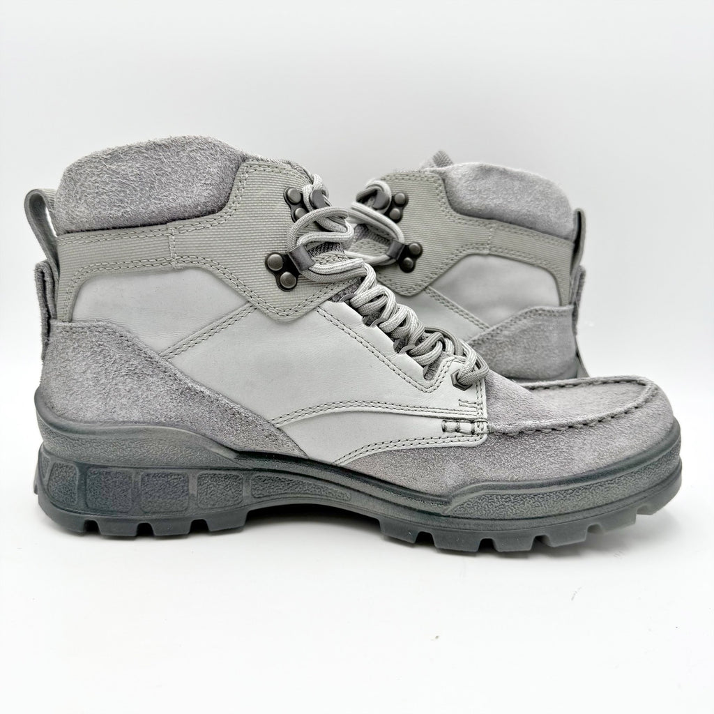 ECCO X Concepts Mens Track 25 Boots EU 44 US 10-10.5 Grey Leather Gortex NWT