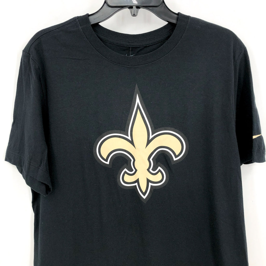 NIKE Men's New Orleans Saints Primary Logo T-Shirt Large Black NWT N199-00A