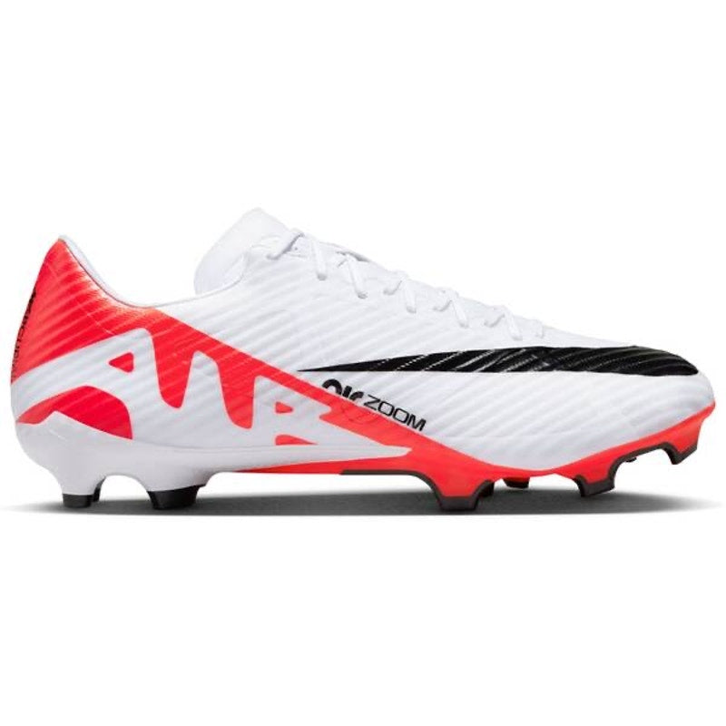 Nike Mens Zoom Vapor 15 Academy MG Soccer Cleats US 11.5 White Red DJ5631 NWOB