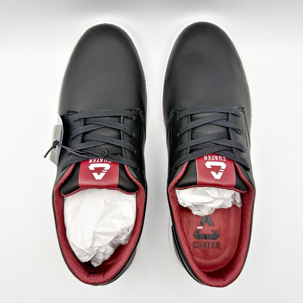 Travis Mathew Mens Wildcard Golf Sneaker US 9.5 EU 42.5 Black Leather