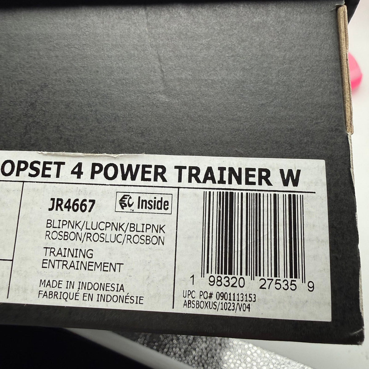 Adidas Womens Dropset 4 Power Trainer Athletic Shoes Size 8 EU 40 Bliss Pink NIB