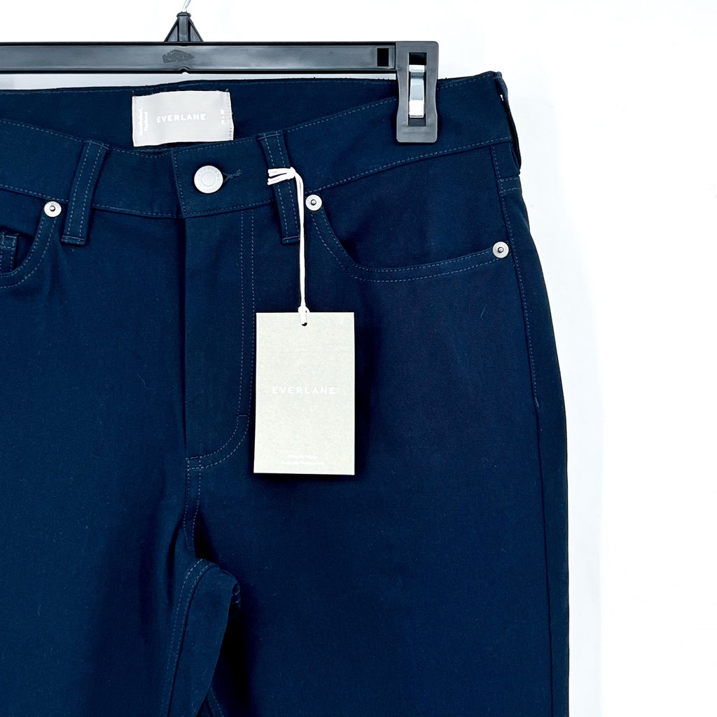 EVERLANE Mens The Performance 5-Pocket Pants 29x30 Navy Blue Stretch Chinos NWT