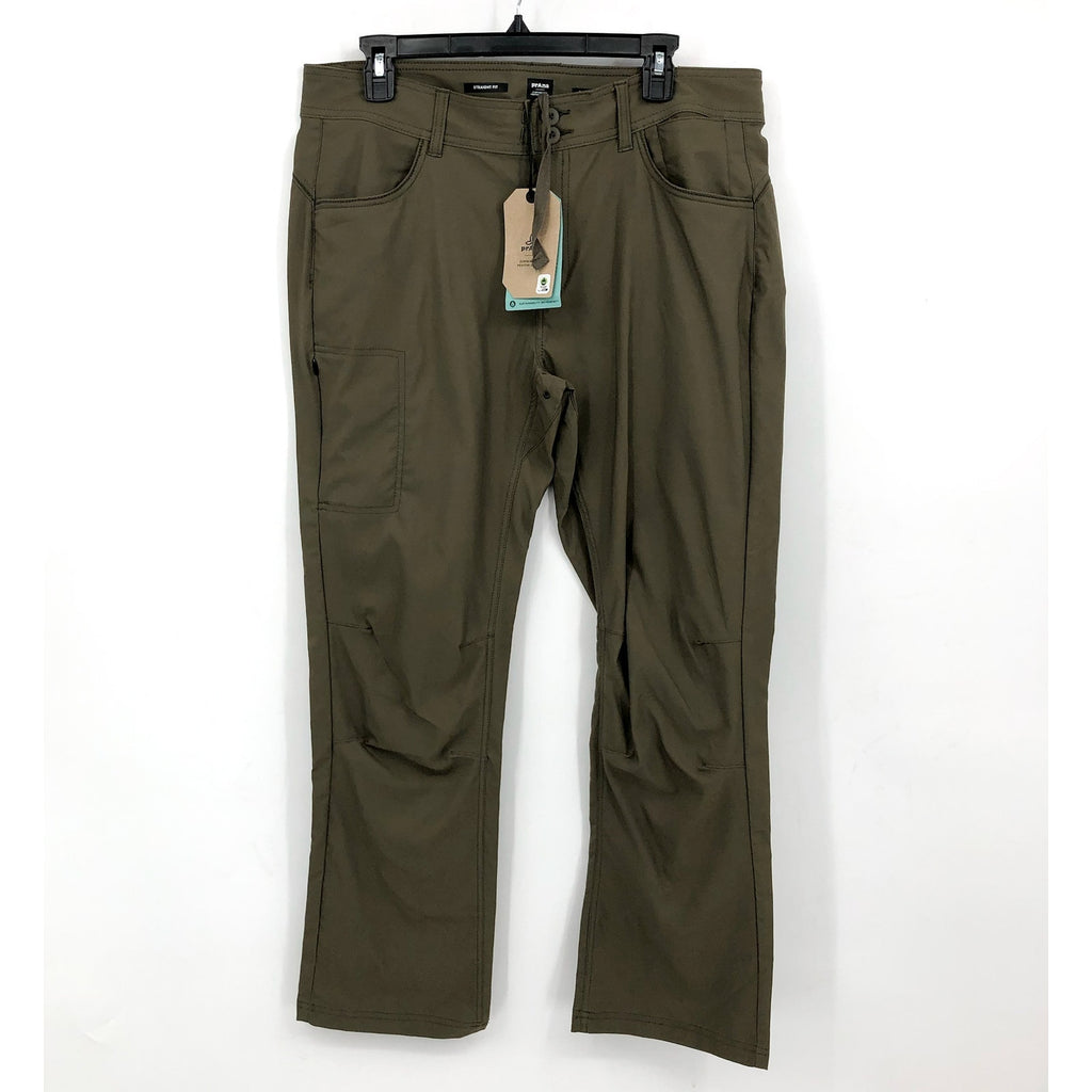 PRANA Women's Halle Straight Pants II Size 2 Reg Slate Green NWT