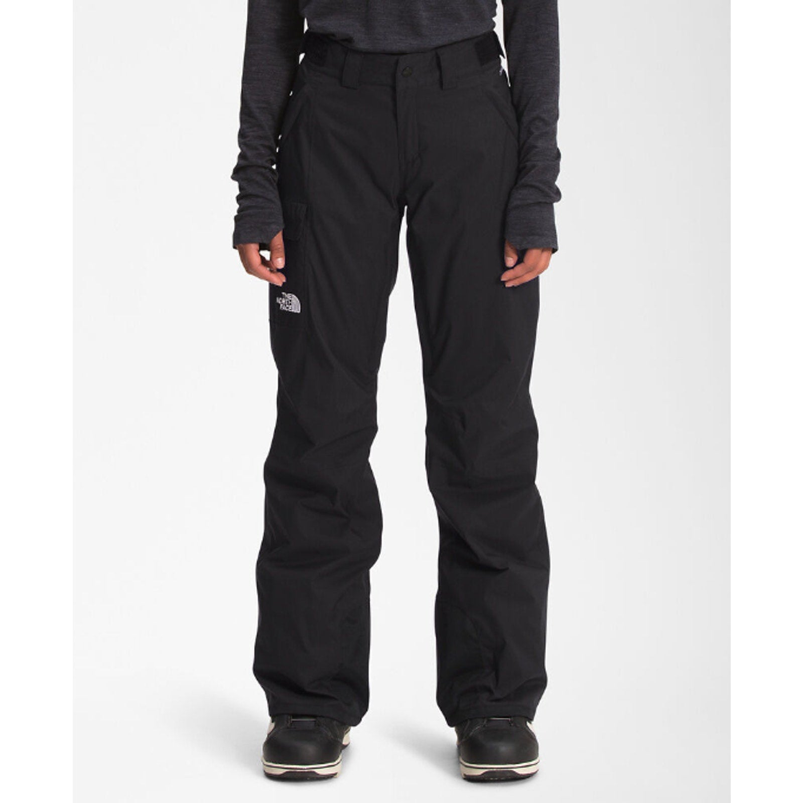 The North Face Womens Freedom Snow Pants Large Black Insulated Waterproof NWT