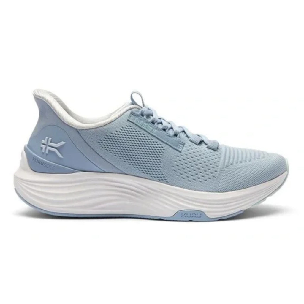 Kuru Womens Atom 2 Athletic Shoes Size 12 M Blue White Sneakers NWOB