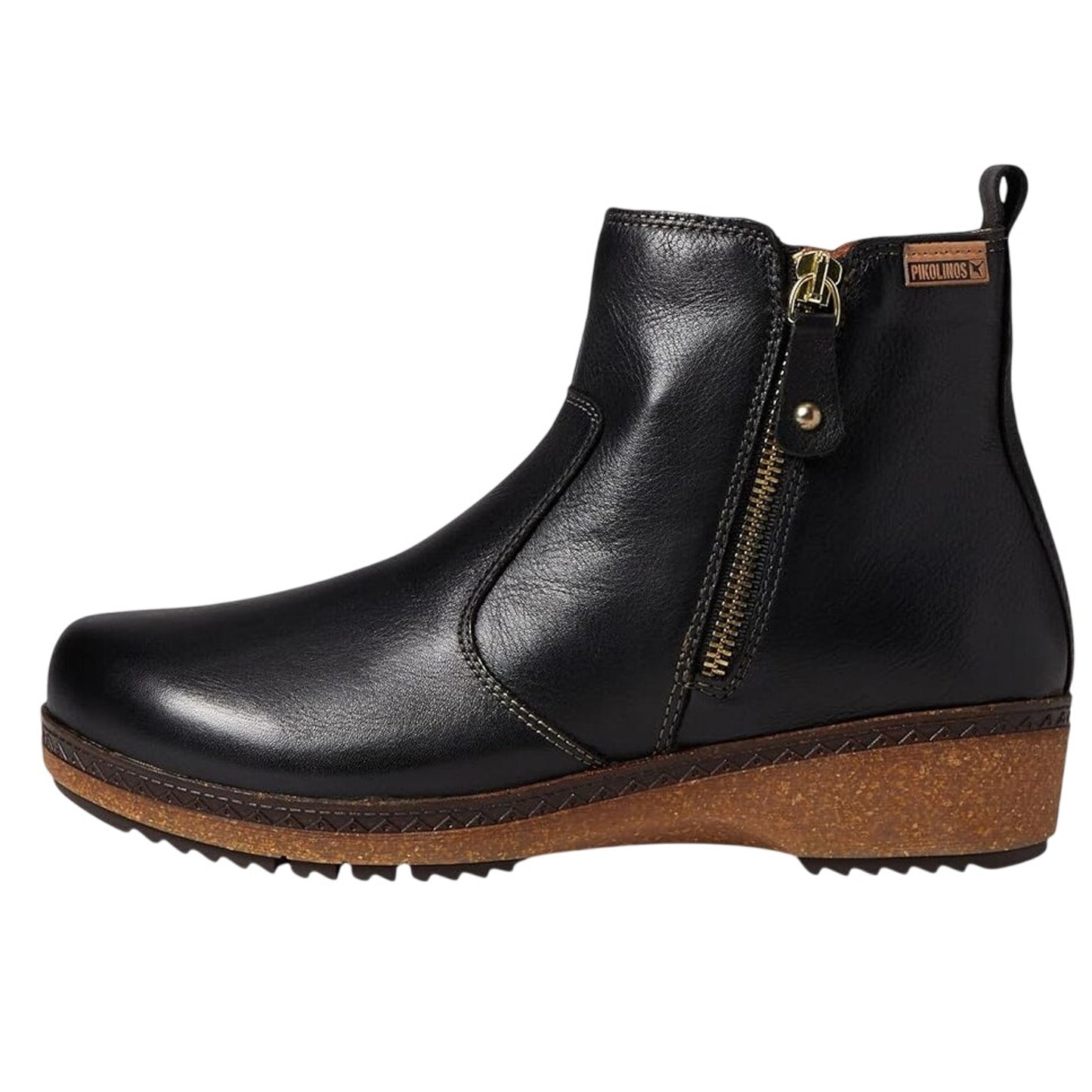 PIKOLINOS Womens Granada W0W-8988 Bootie EU 38 US 7.5-8 Black Leather NIB