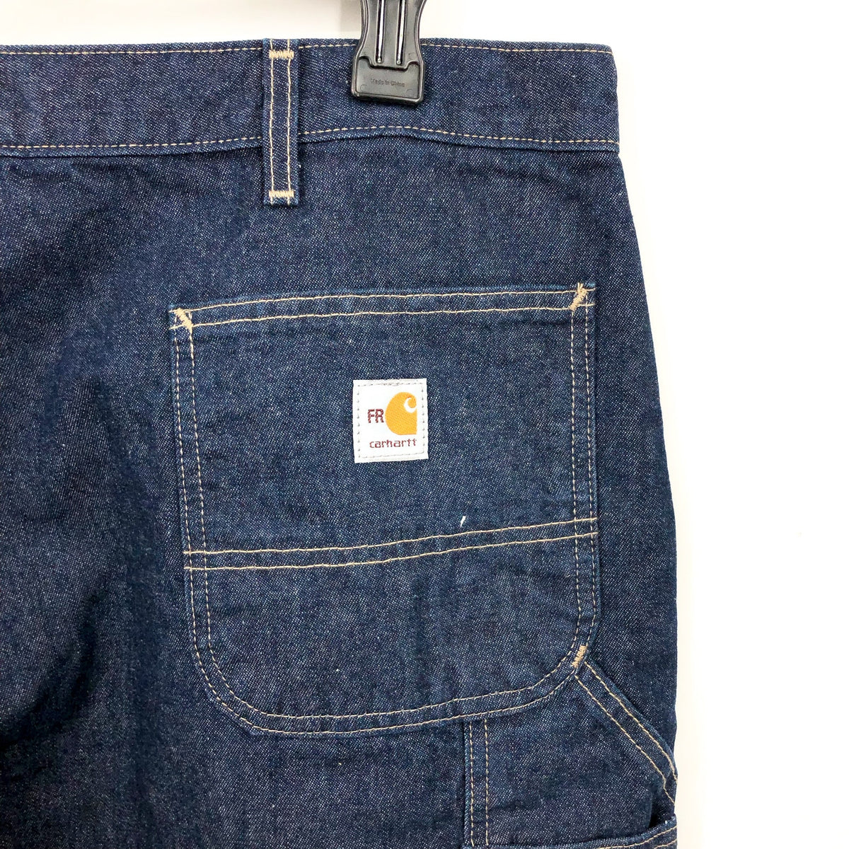 CARHARTT Flame-Resistant Signature Denim Dungarees 48x34 Blue Jeans FR13 NWOT