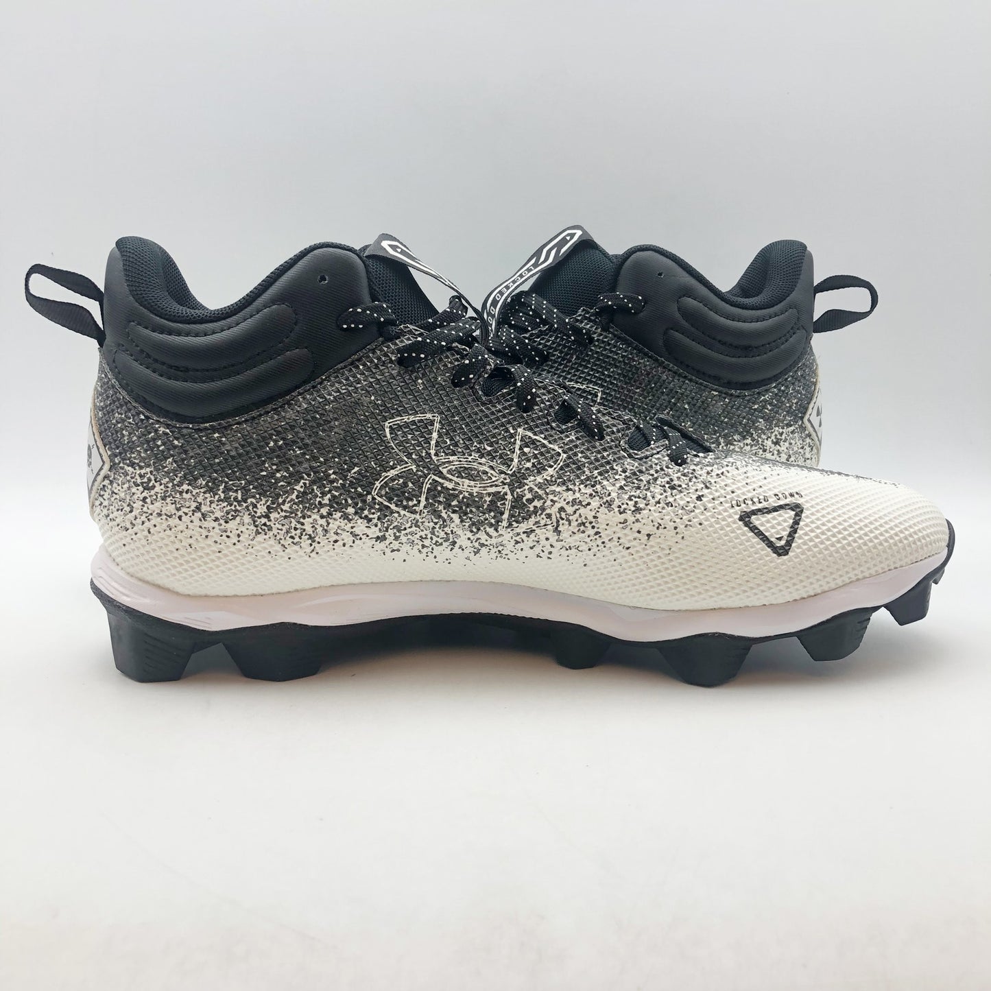 Under Armour Men's Spotlight Franchise RM 2.0 Wide Football Cleats 11 Black NWOB