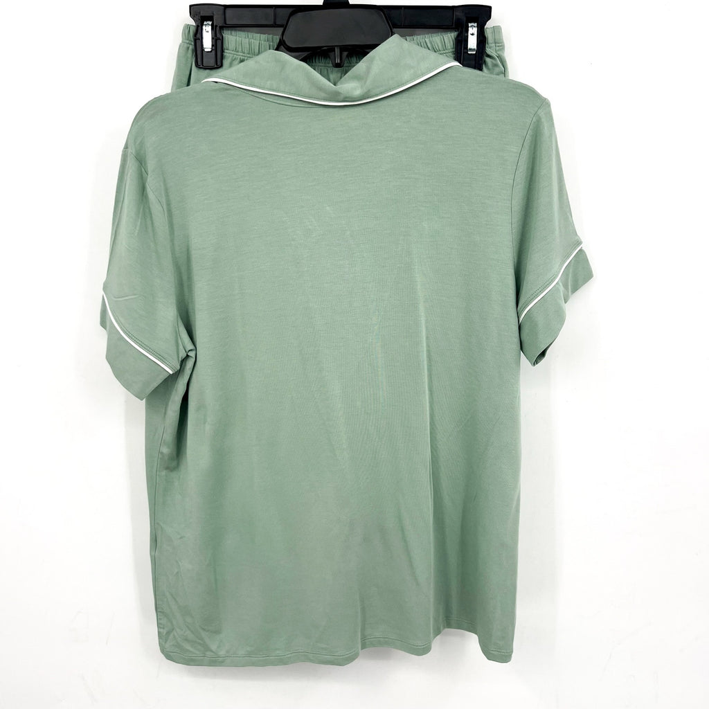EBERJEY Gisele Relaxed Shorts PJ Set XS Eucalyptus Green TENCEL Modal NWT