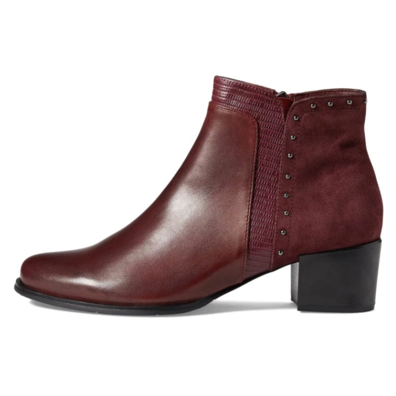 Spring Step Womens Kastania Ankle Boots EU 36 US 5.5-6 Bordeaux Red Leather NWOB