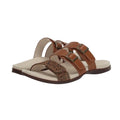 Spenco Womens Orchid Saddle Sandals 7.5 Wide EU 38D Cheetah Brown NIB