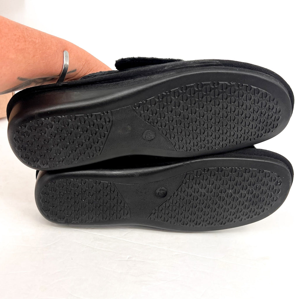 PHOTOS - FLEXUS Women's Sweet Dream Slide Slippers US 11 EU 42 Black Cushioned NWOB