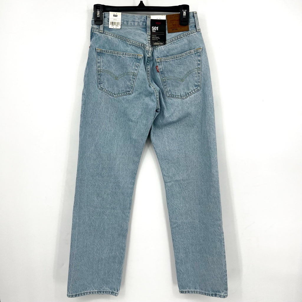 LEVI'S Womens 501 ‘90s Straight Jeans 24x30 Size 00 Ever Afternoon A19590011 NWT