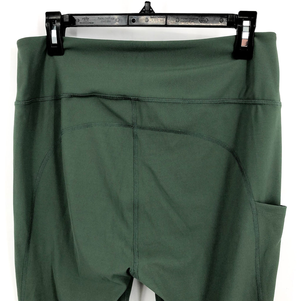 HELLY HANSEN Women's Rapide Trail Leggings XL Spruce Green Athletic Pocket NWT