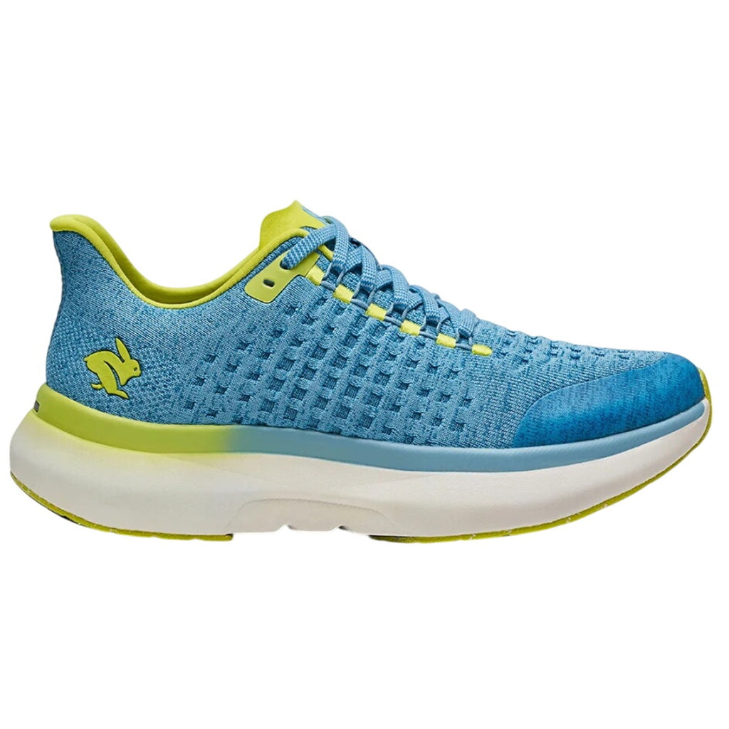 Rabbit Mens Dream Chaser Running Shoes US 12 Blue Yellow Athletic Sneakers NIB