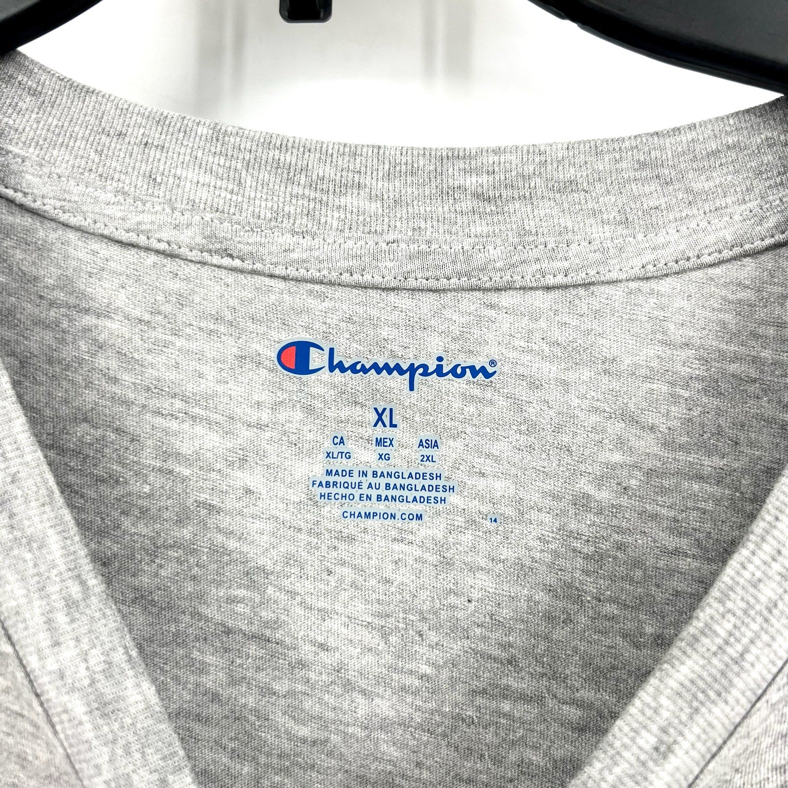 CHAMPION Womens Sam Houston State Bearkats Core T-Shirt XL Gray Short Sleeve NWT