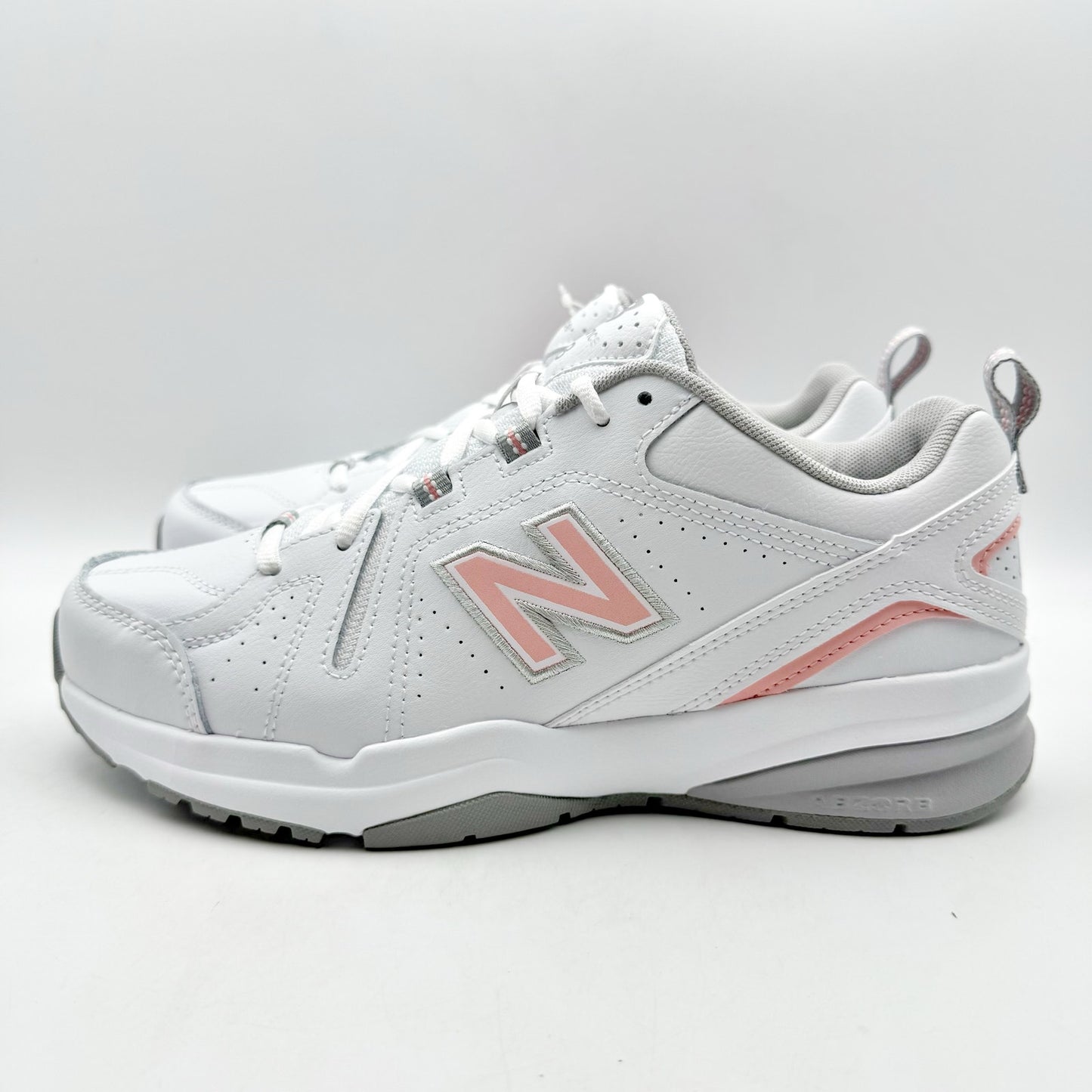 New Balance Womens WX608v5 Running Sneakers US 9 B EU 40.5 White Pink NWOB