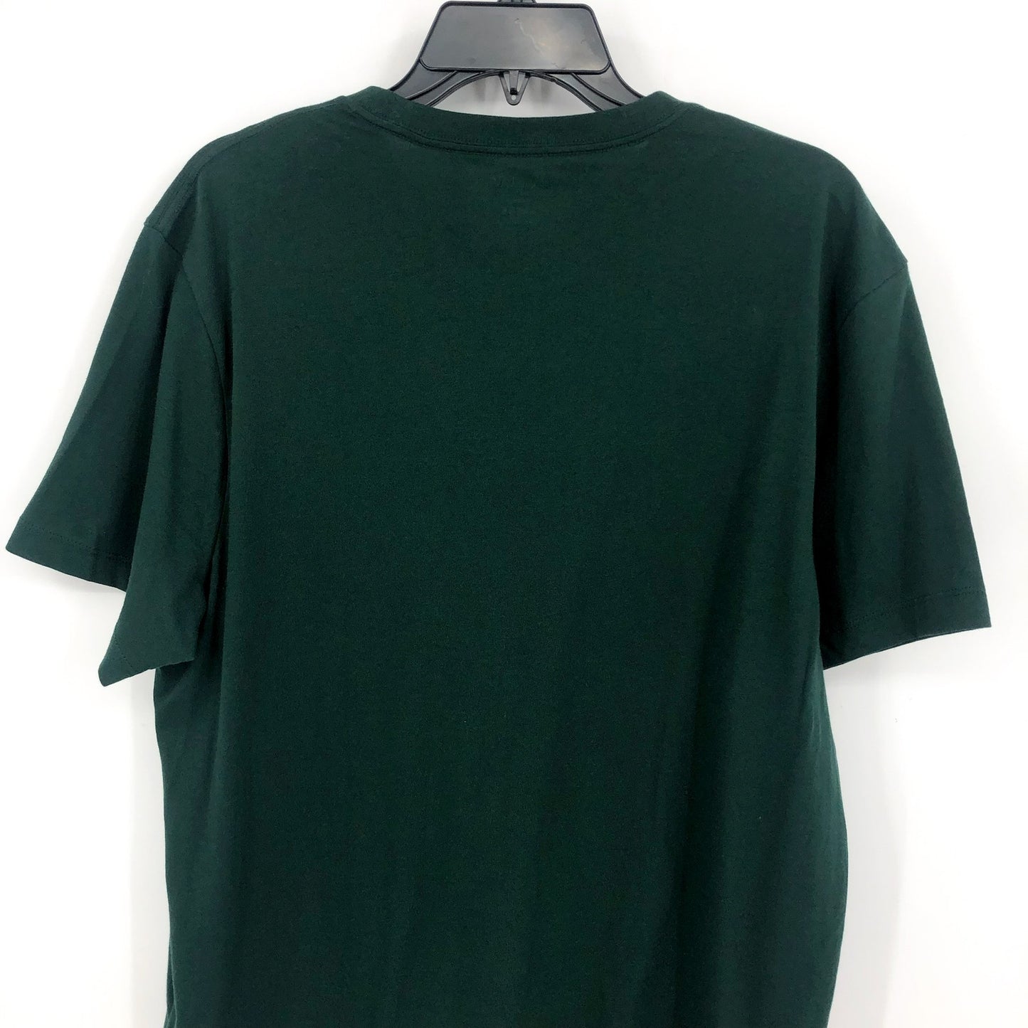 J.Crew Mens Cotton Washed Jersey Tee Large Green Short Sleeve NWOT