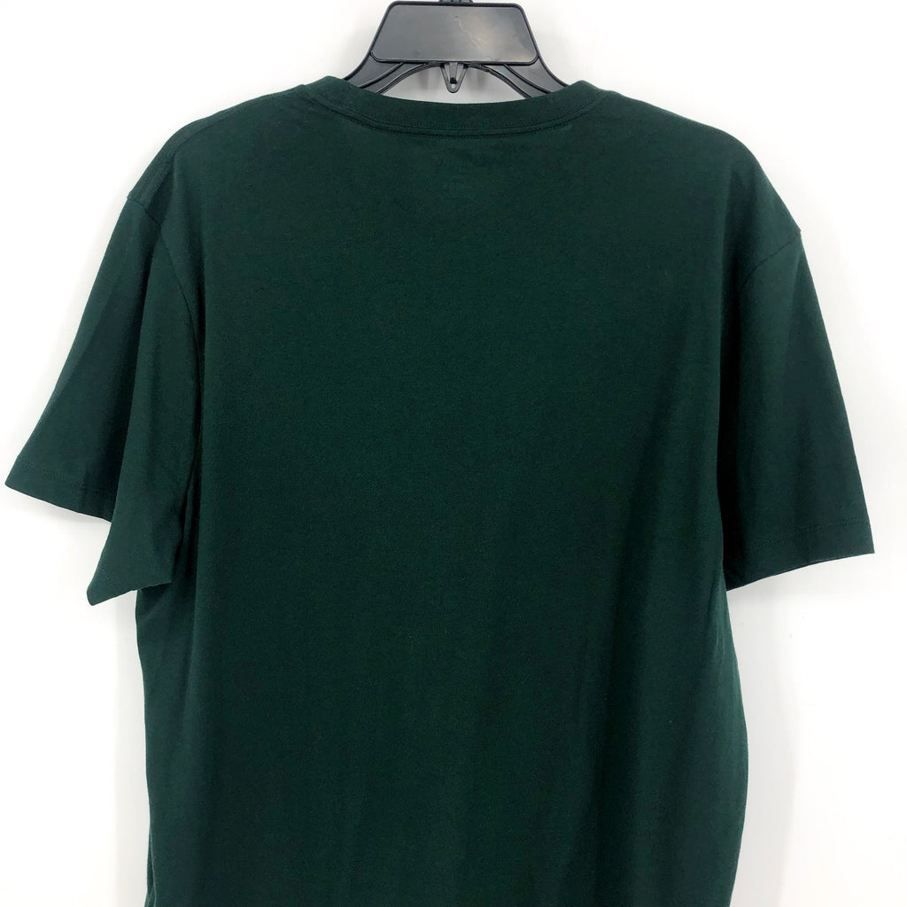 J.Crew Mens Cotton Washed Jersey TShirt Large Green Short Sleeve NWOT