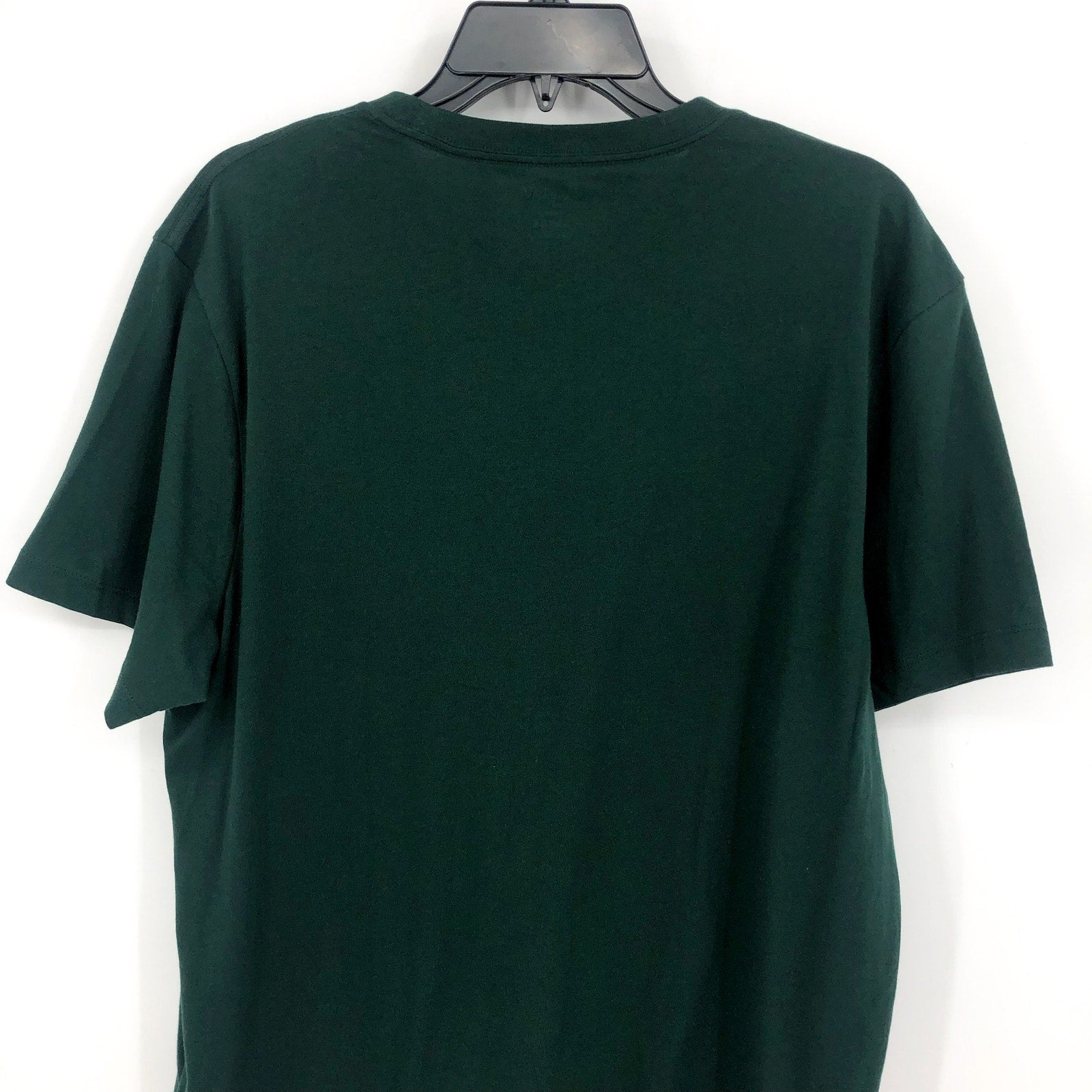 J.Crew Mens Cotton Washed Jersey TShirt Large Green Short Sleeve NWOT