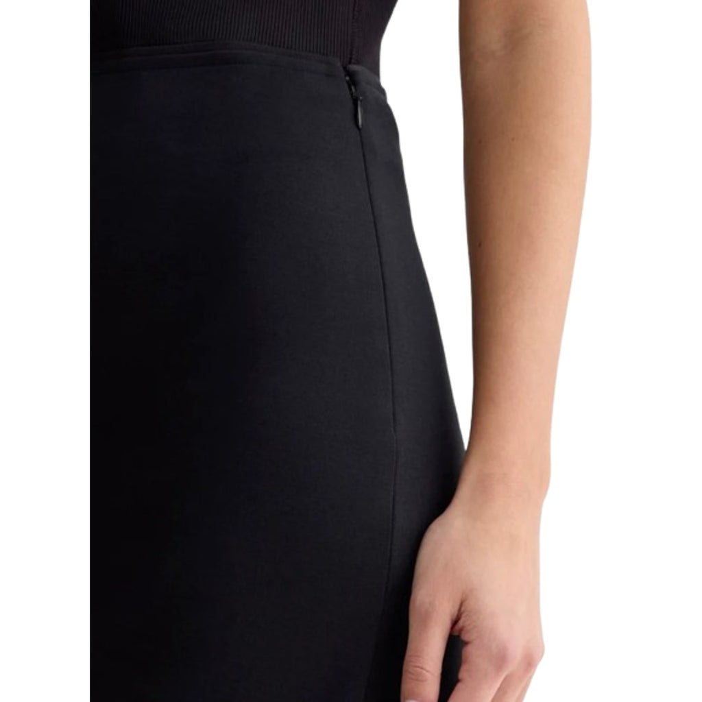 EVERLANE Women's The Dream Maxi Skirt XXS Black Stretch High Waisted NWT