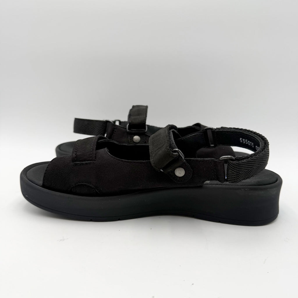 Wolky Womens Comfort Sandals EU 40 US 9 Black Nubuck Leather NWOB