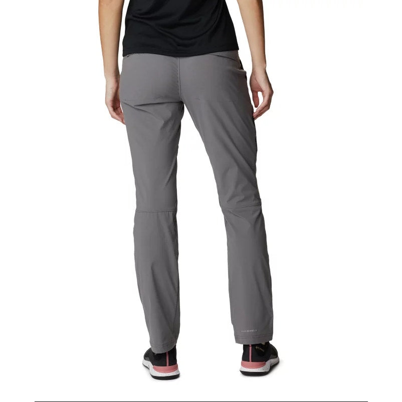 COLUMBIA Womens Saturday Trail Hiking Trousers Size 14 City Grey Roll Up Leg NWT