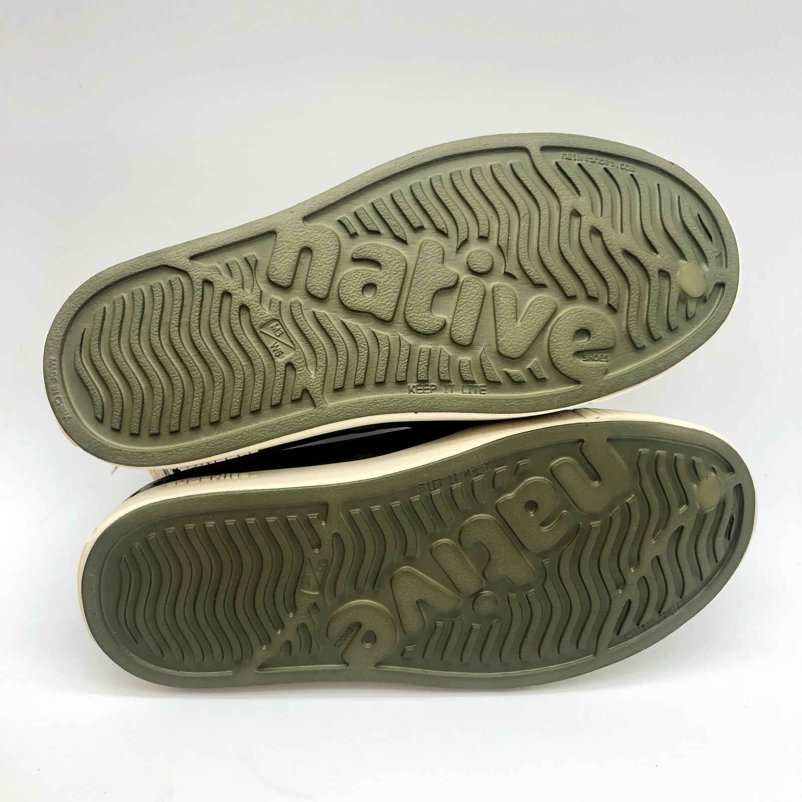 Native Jefferson Slip On Shoes Womens Size 5 Rookie Green EVA Waterproof NIB