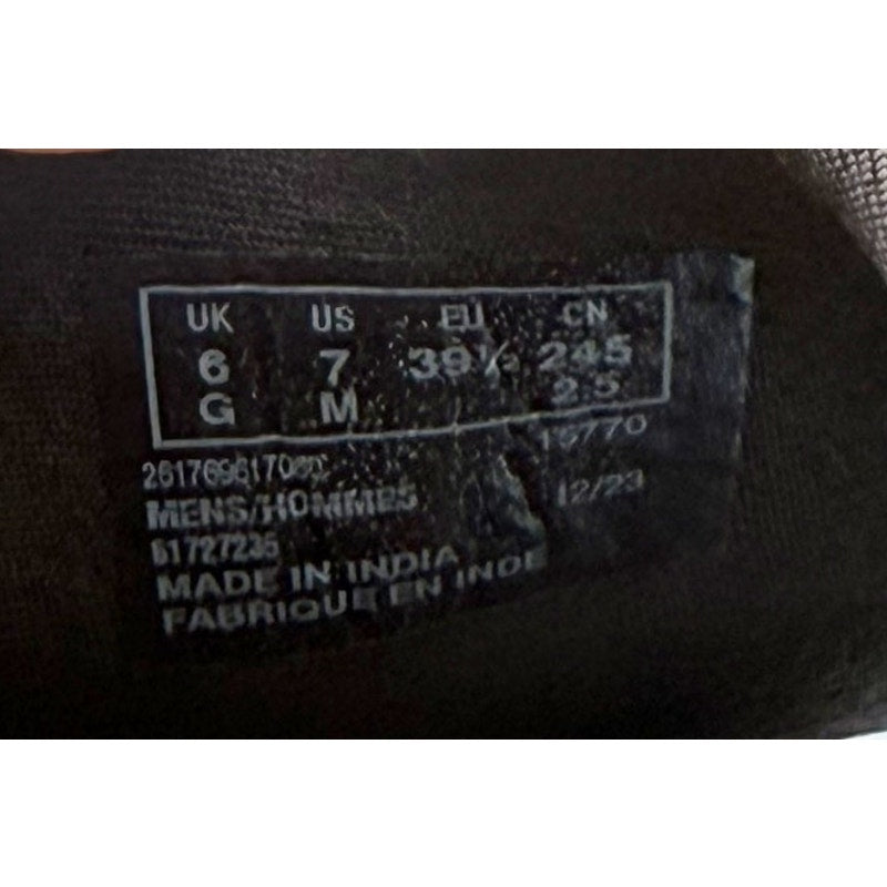 Clarks Mens Walkford Band Sandals US 7 Dark Brown Beeswax Leather Slip On NIB