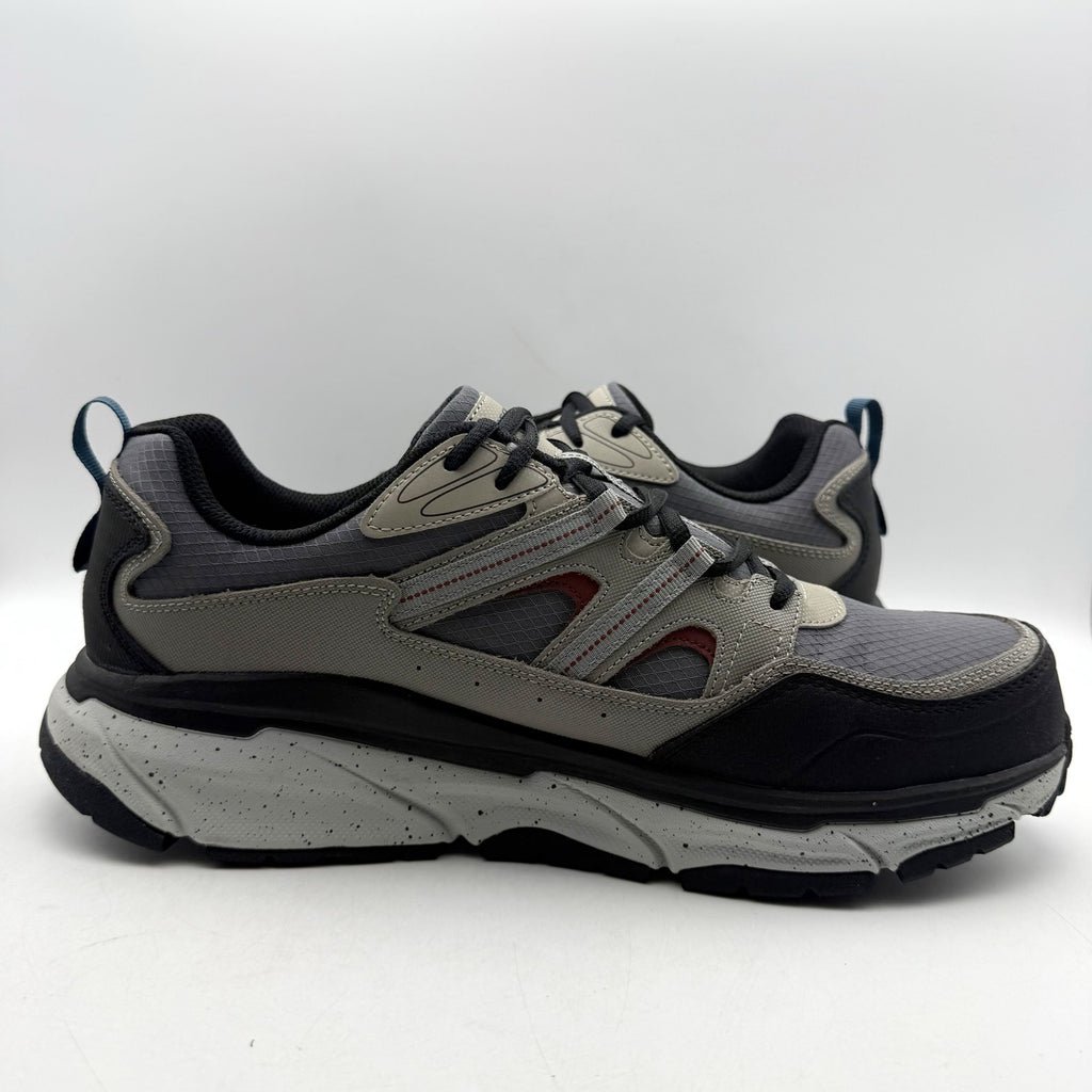 SKECHERS Work Mens D'Lux Journey Comp Toe Sneakers US 13 Grey Slip Resistant NIB
