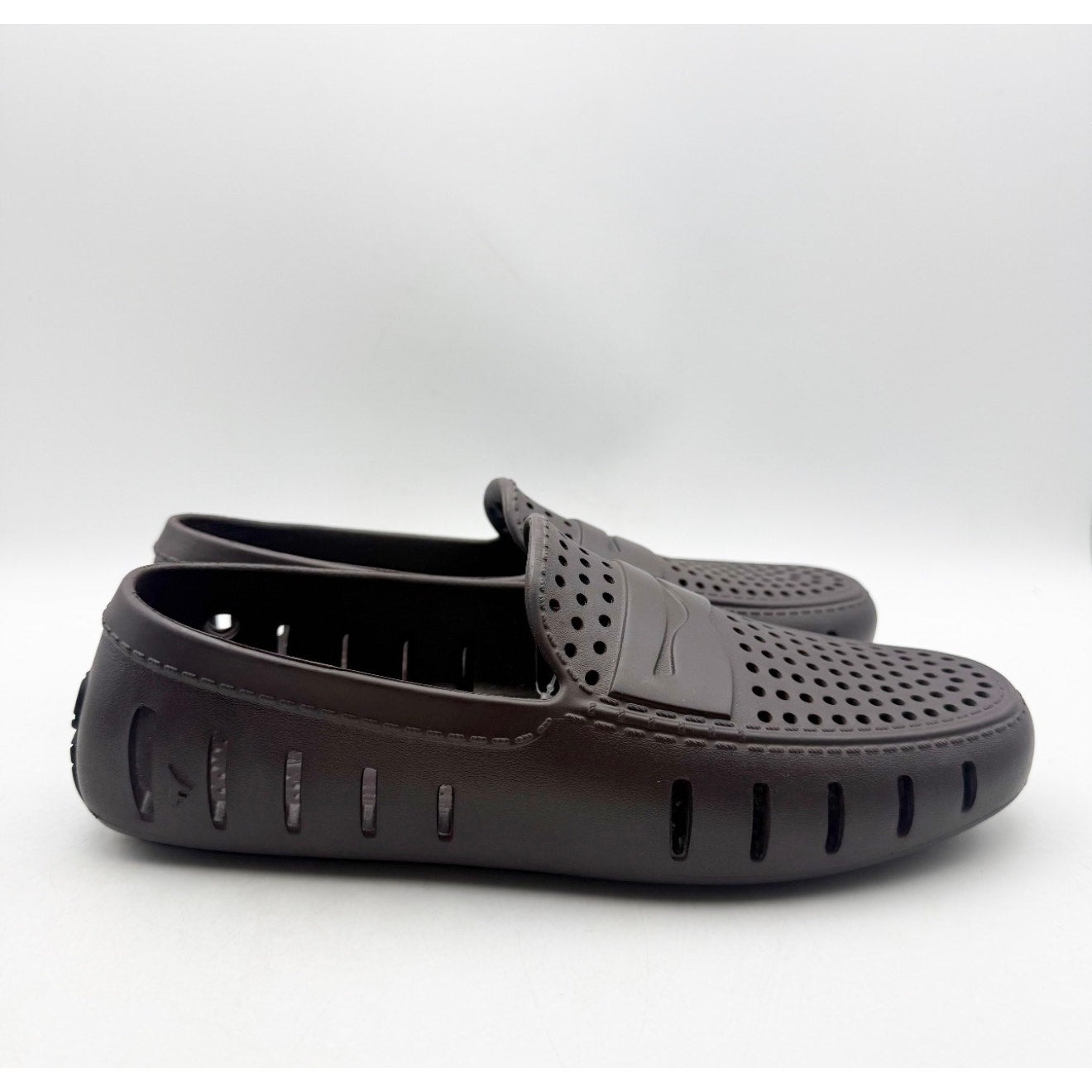 Floafers Mens Country Club Driver 2.0 Loafers Size 8 Brown Waterproof NWOB