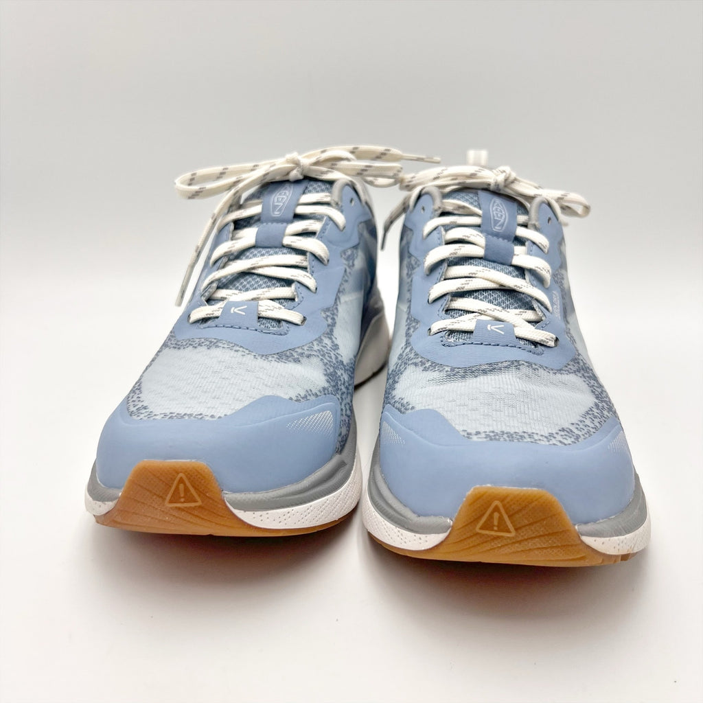 Keen Womens Leiki Hiking Shoes Size 9.5 Blue White Waterproof Sneakers NWOB