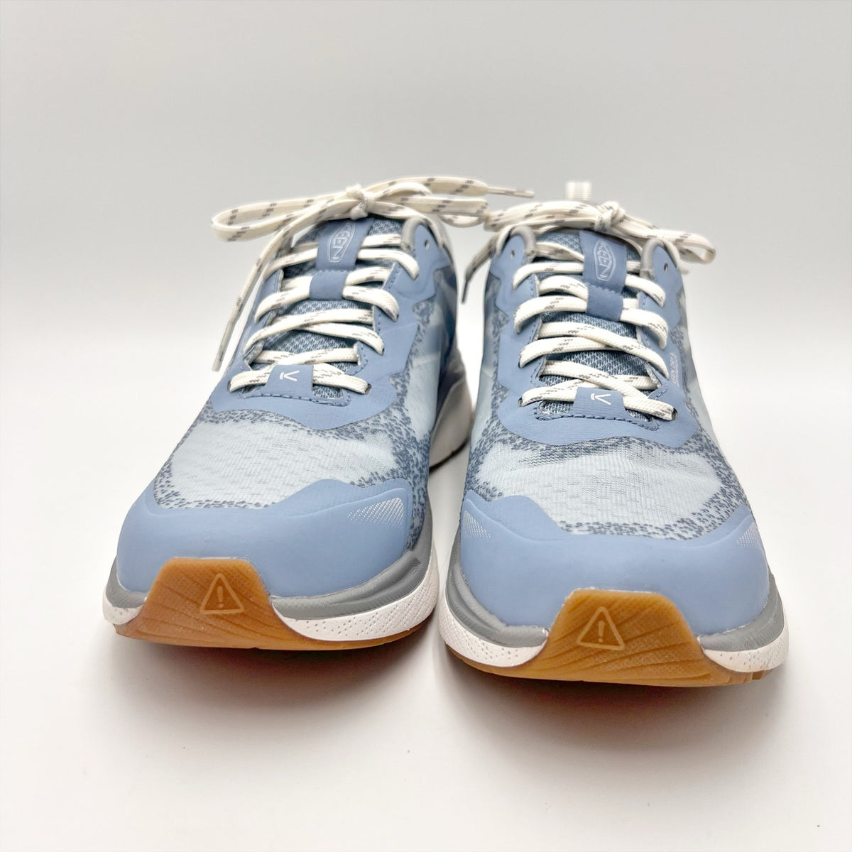 Keen Womens Leiki Hiking Shoes Size 9.5 Blue White Waterproof Sneakers NWOB